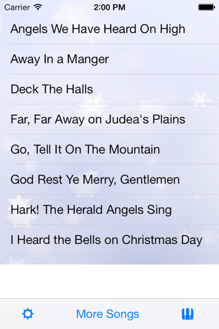 Christmas Carol Lyrics screenshot 2