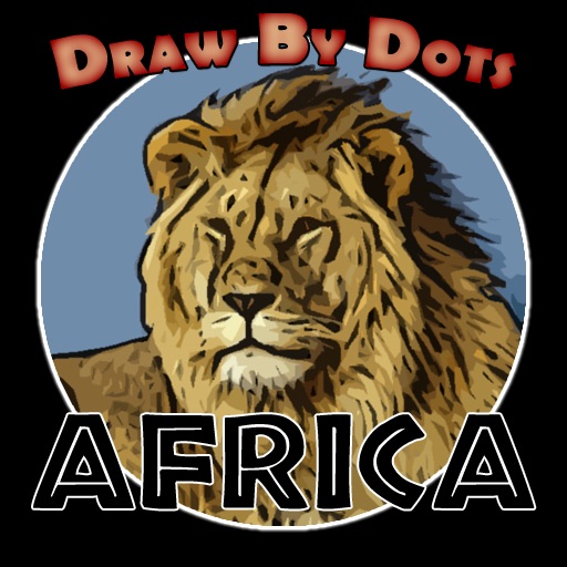 Draw by Dots - Animals of Africa iOS App