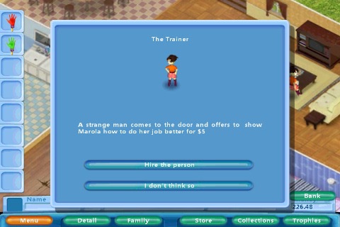 Virtual Families Lite screenshot 4