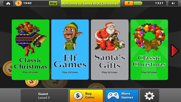 Santa Slot Christmas FREE – Spin the Holiday Candy Cane Bonus Casino Wheel , Big Win Jackpot Blitz