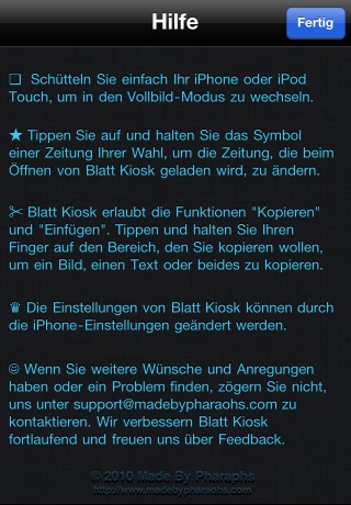 Blatt Kiosk - Alle Ze... screenshot1