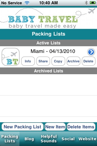 Baby Travel screenshot 3