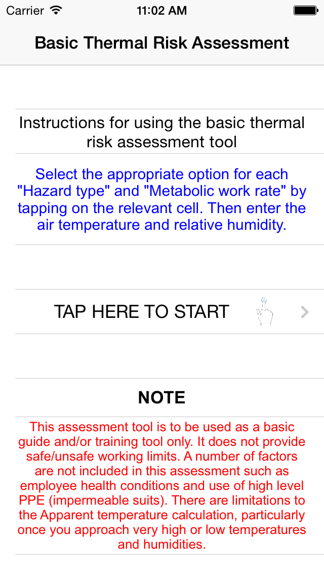 How to cancel & delete Thermal Risk from iphone & ipad 1