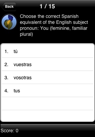 Spanish GrammarLab: Pronouns screenshot 3