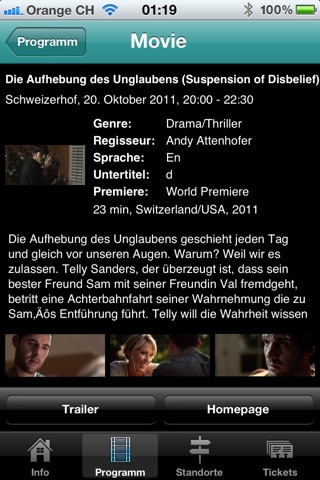 Lucerne International Film Festival (LiFF) screenshot 4
