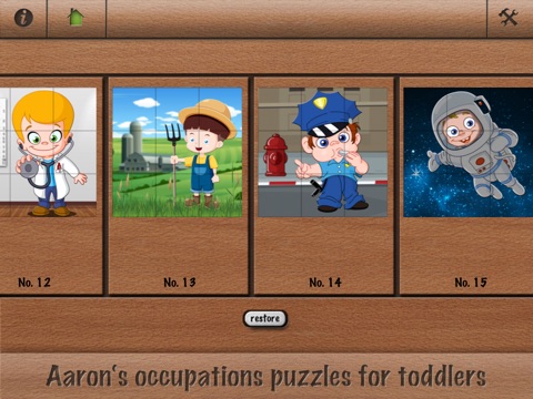 Aaron's occupations puzzles for toddlers screenshot 3