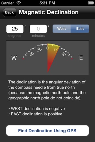 Orienteering Compass screenshot 3