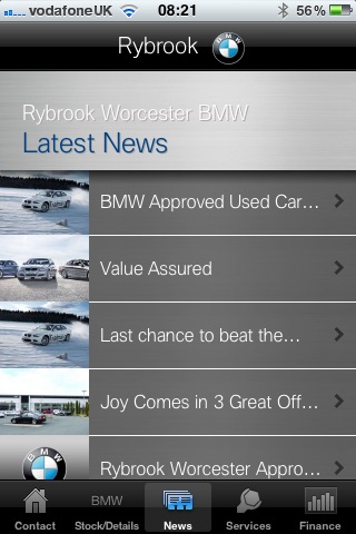 Rybrook Worcester BMW screenshot 3