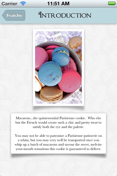 Fraiche Macarons
