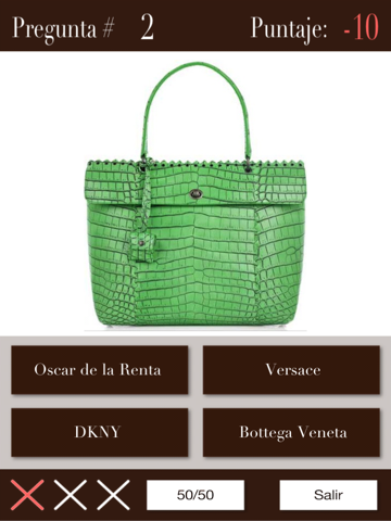 Name The Designer Handbags for iPad FREE screenshot 2