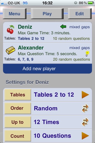 Times Tables Machine screenshot 3