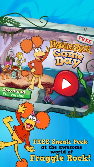 Fraggle Rock Game Day FREE