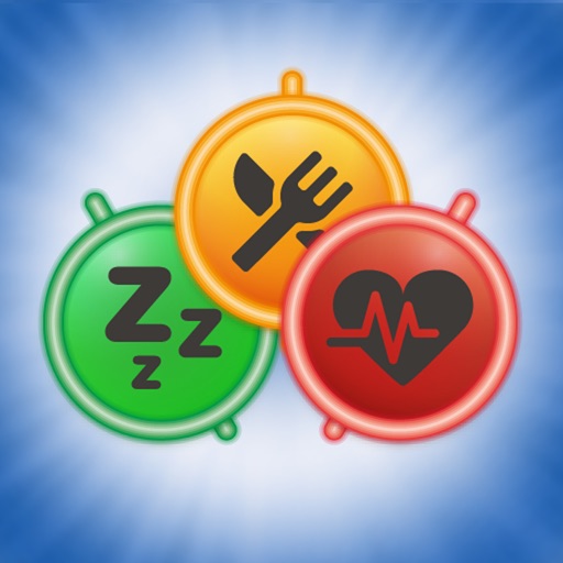 5 in 1 Journal: Food, Sleep, Exercise, Work and Mood Tracker with event history Icon