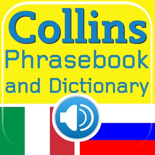 Collins Italian<->Russian Phrasebook & Dictionary with Audio icon