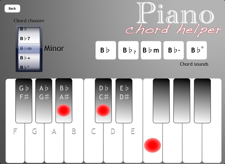 Piano Chord Helper screenshot-3