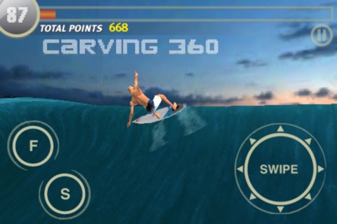 Rip Curl Surfing Game (Live The Search) screenshot 4