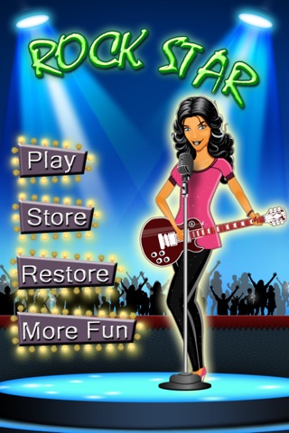 Rock Star Makeover – crazy high fashion dress up makeup free game for Girls Kids teens screenshot 2