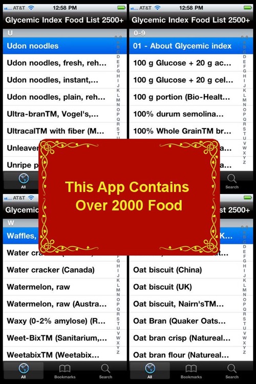 Glycemic Index Food List 2500+ screenshot-3