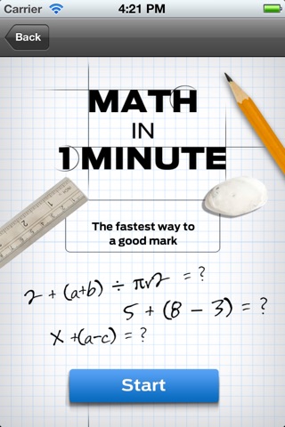 Math in 1 Minute screenshot 2