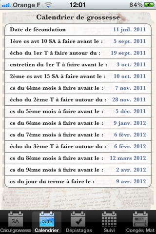 Calcul de terme screenshot 3