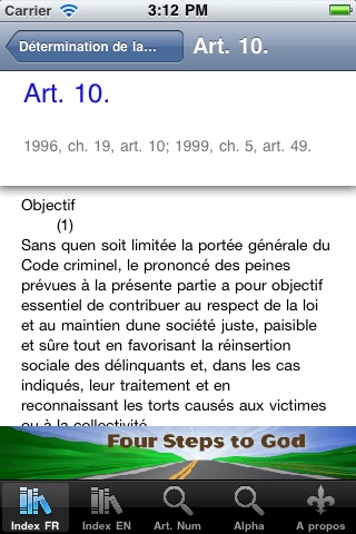 Loi réglementant certaines drogues et autres su... screenshot 3