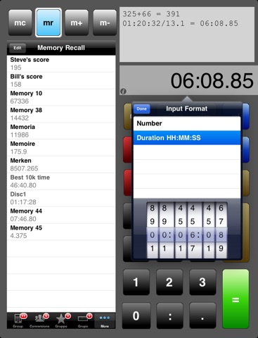 Calculator Brain for iPad screenshot 2