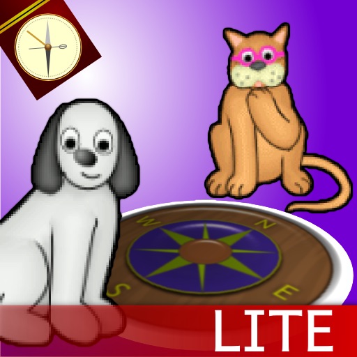 Smudge Compass and Direction Lite Icon