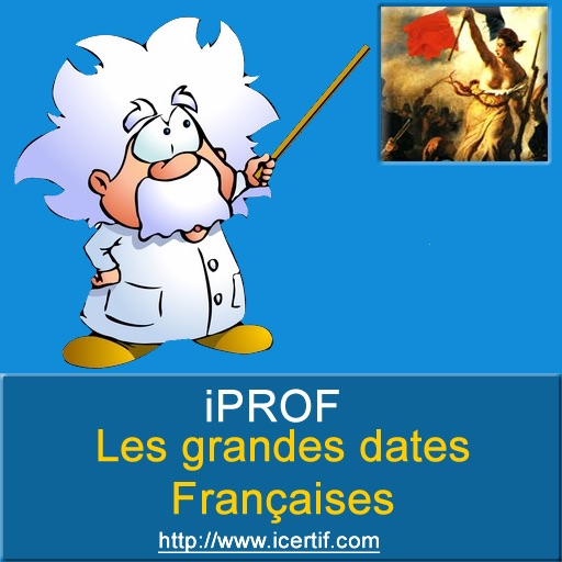 Histoire de France, les grandes dates avec iProf iOS App