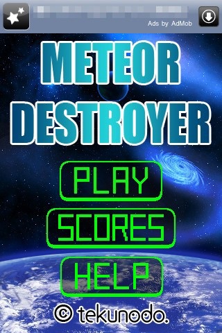 Meteor Destroyer screenshot 3