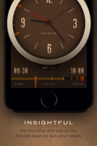 Snoozr Aviator - Smart Vintage Alarm Clock screenshot 3