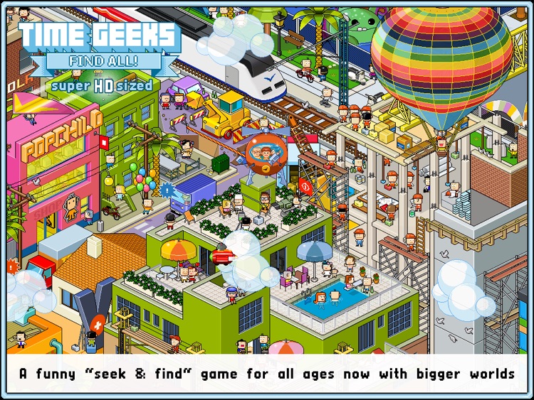 Time Geeks: Find All! HD