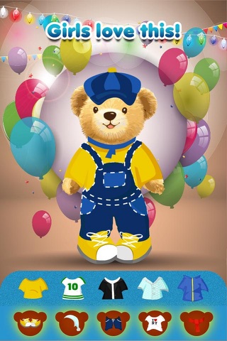 Cute and Cuddly Teddy Bear Dress Up Game screenshot 3