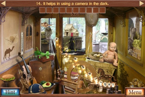 Hidden Object Crosswords for iPhone screenshot 3