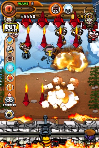 Ninja Chicken 2:shoot'em up screenshot 4