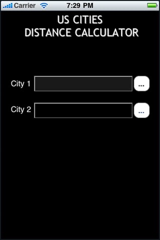 US Cities Distance Finder screenshot 2