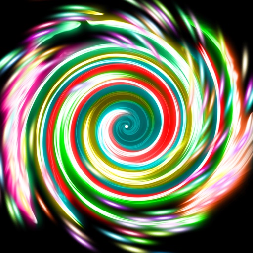 Glow Spin Art iOS App