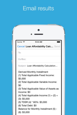 Loan Affordability Calculator screenshot 4