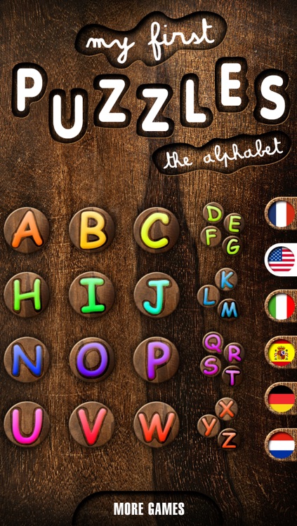My First Puzzles: Alphabet - A Free Educational Puzzle Game for Kids and Toddlers for Learning Letter Shapes - Kid Toddler App