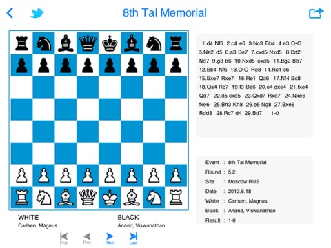 FIDE World Chess Championship 2013 - Official App for iPad screenshot 3