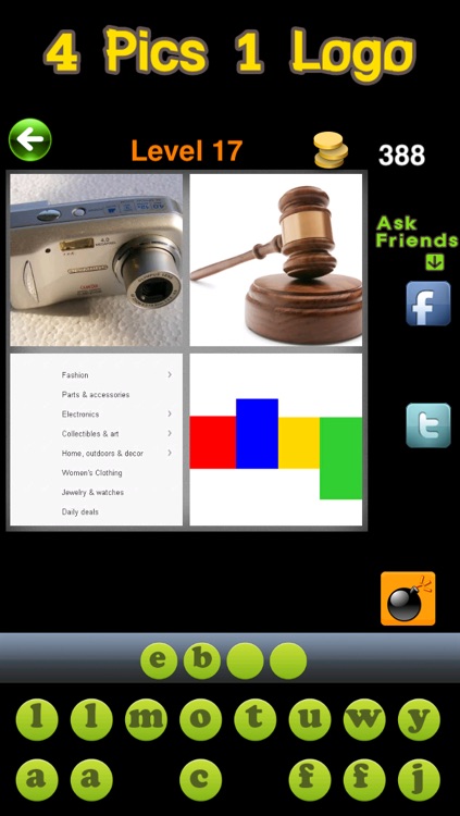 4 Pics 1 Logo Quiz : what's the brand 100 guess word screenshot-4