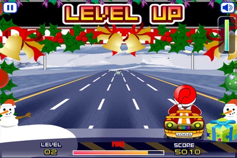 Santa Rush - Car Racing Adventure screenshot 4