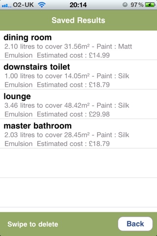 Paint Estimator / Calculator screenshot 4