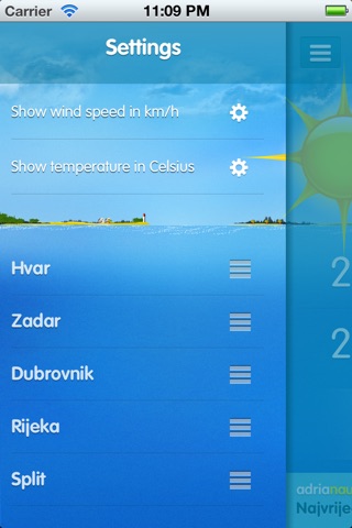 AdriaWeather screenshot 3