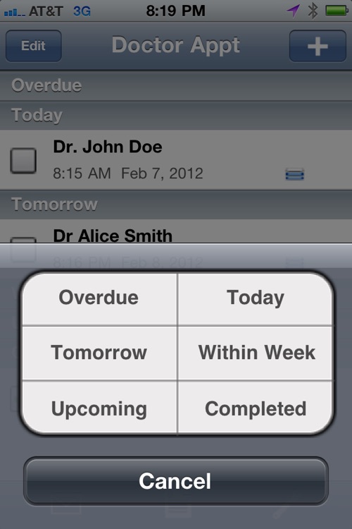 Doctors Appointment Reminder screenshot-4