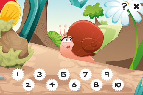 123 Insects Counting Game for Children: Learn to count the numbers 1-10 with bugs of the forest screenshot 4