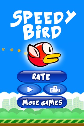 Speedy Bird - Super FAST Flappy Game! screenshot 2