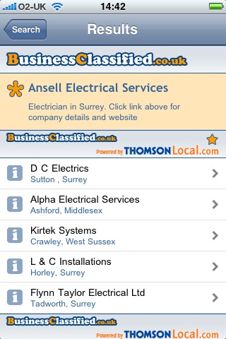 Business Classified Local Business Finder screenshot 3