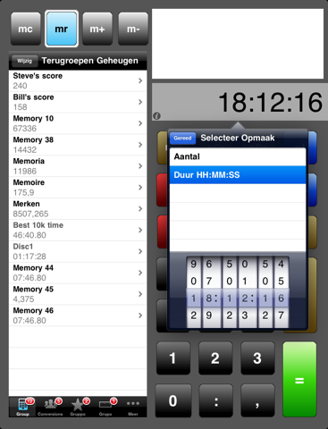 Calculator Brain for iPad screenshot 3