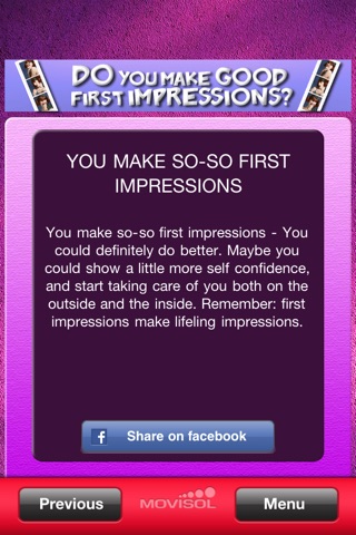 Do you make good first impressions? screenshot 4