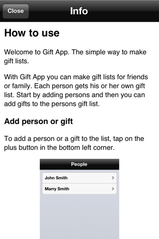 Gift App - Gift list manager screenshot 3